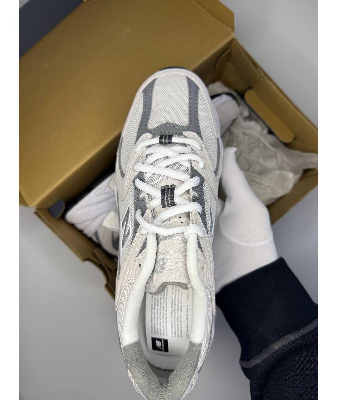 NEW BALANCE Серые кроссовки, фото 5