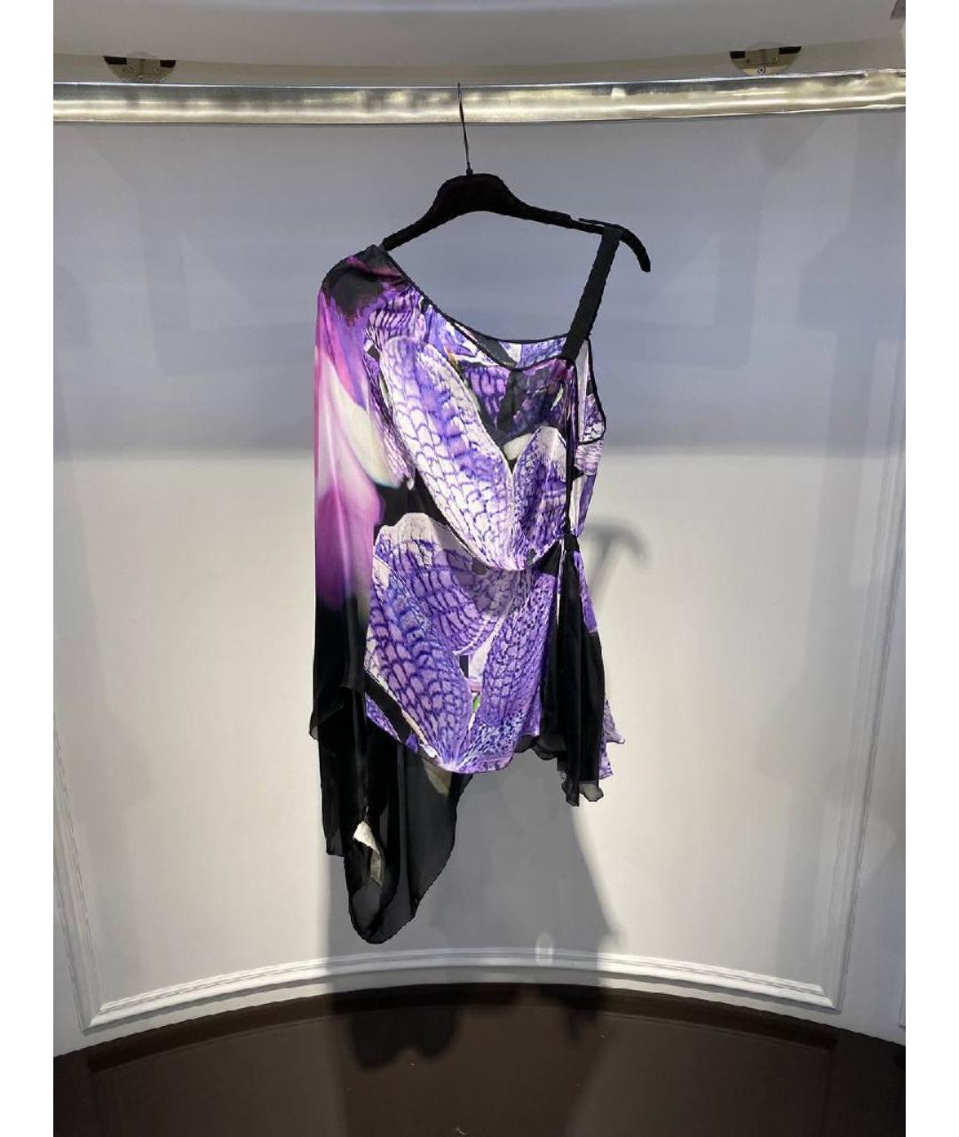 ROBERTO CAVALLI Фиолетовая туника, фото 2