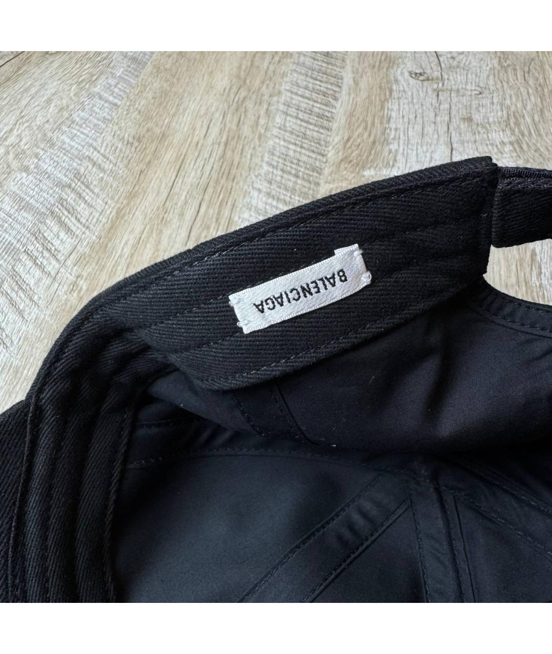 BALENCIAGA Черная кепка/бейсболка, фото 6