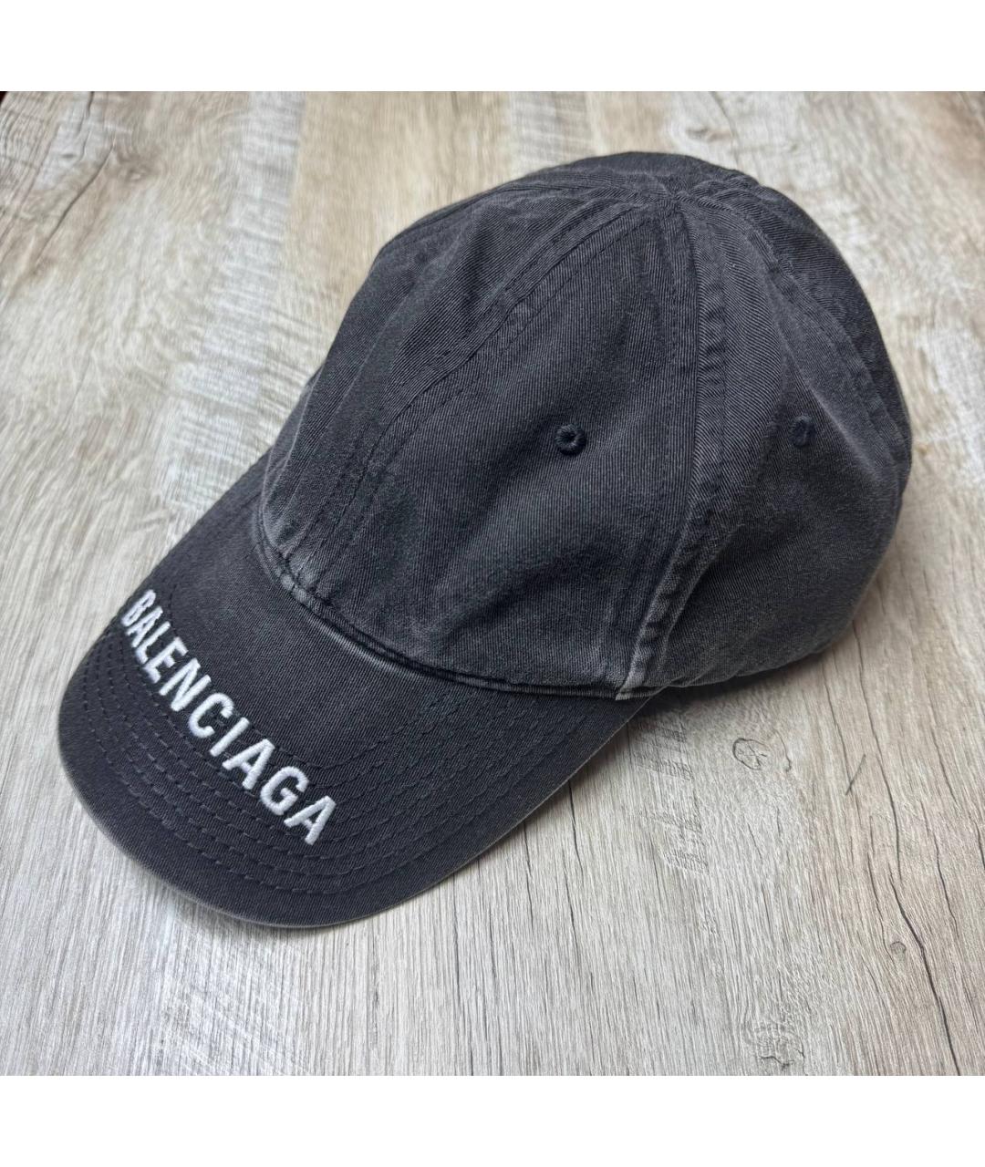 BALENCIAGA Серая кепка/бейсболка, фото 4