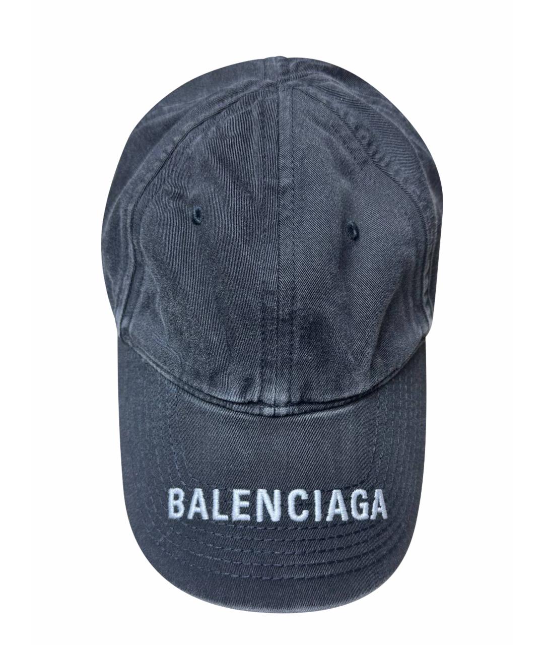 BALENCIAGA Серая кепка/бейсболка, фото 1