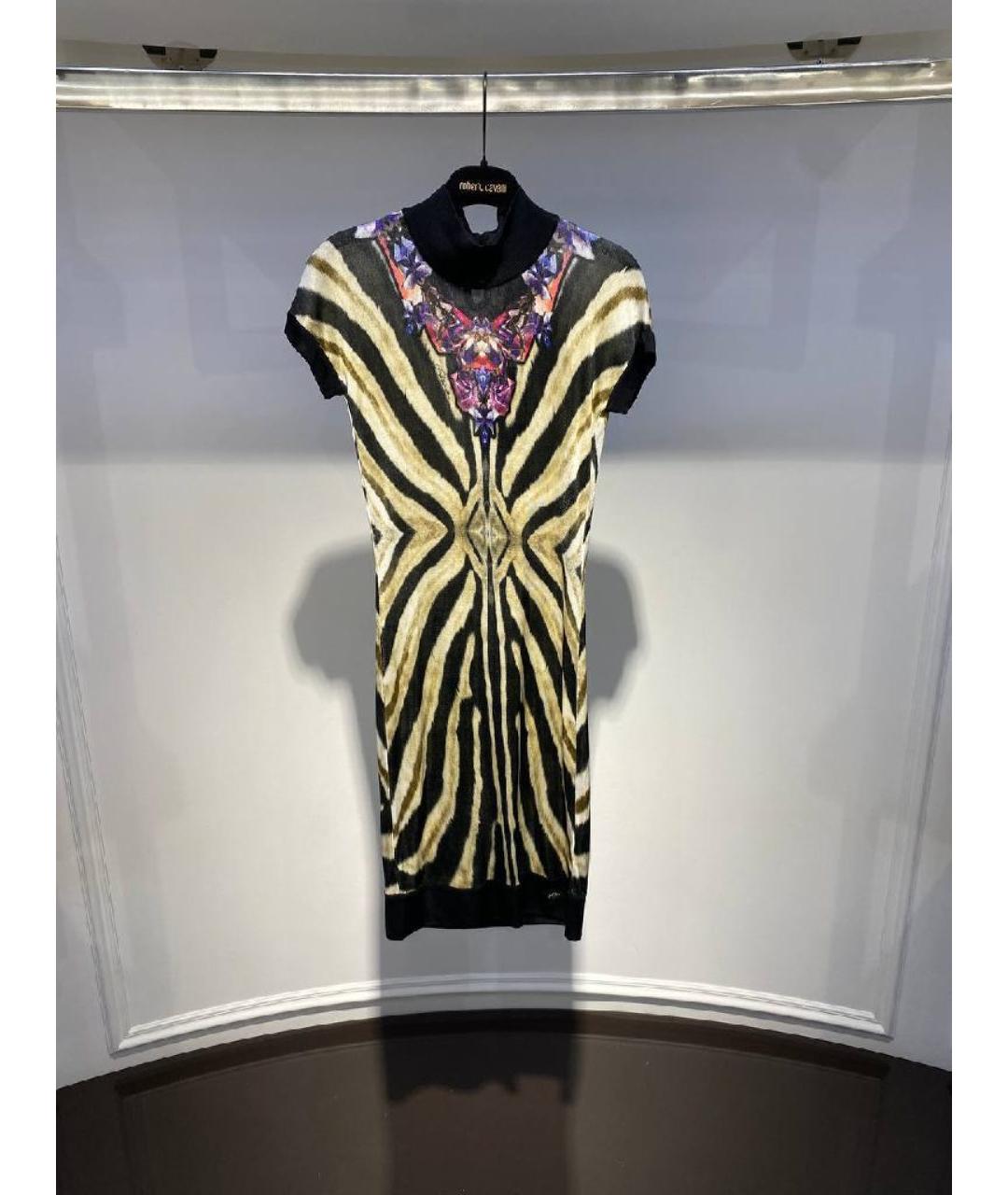 ROBERTO CAVALLI Желтое платье, фото 2