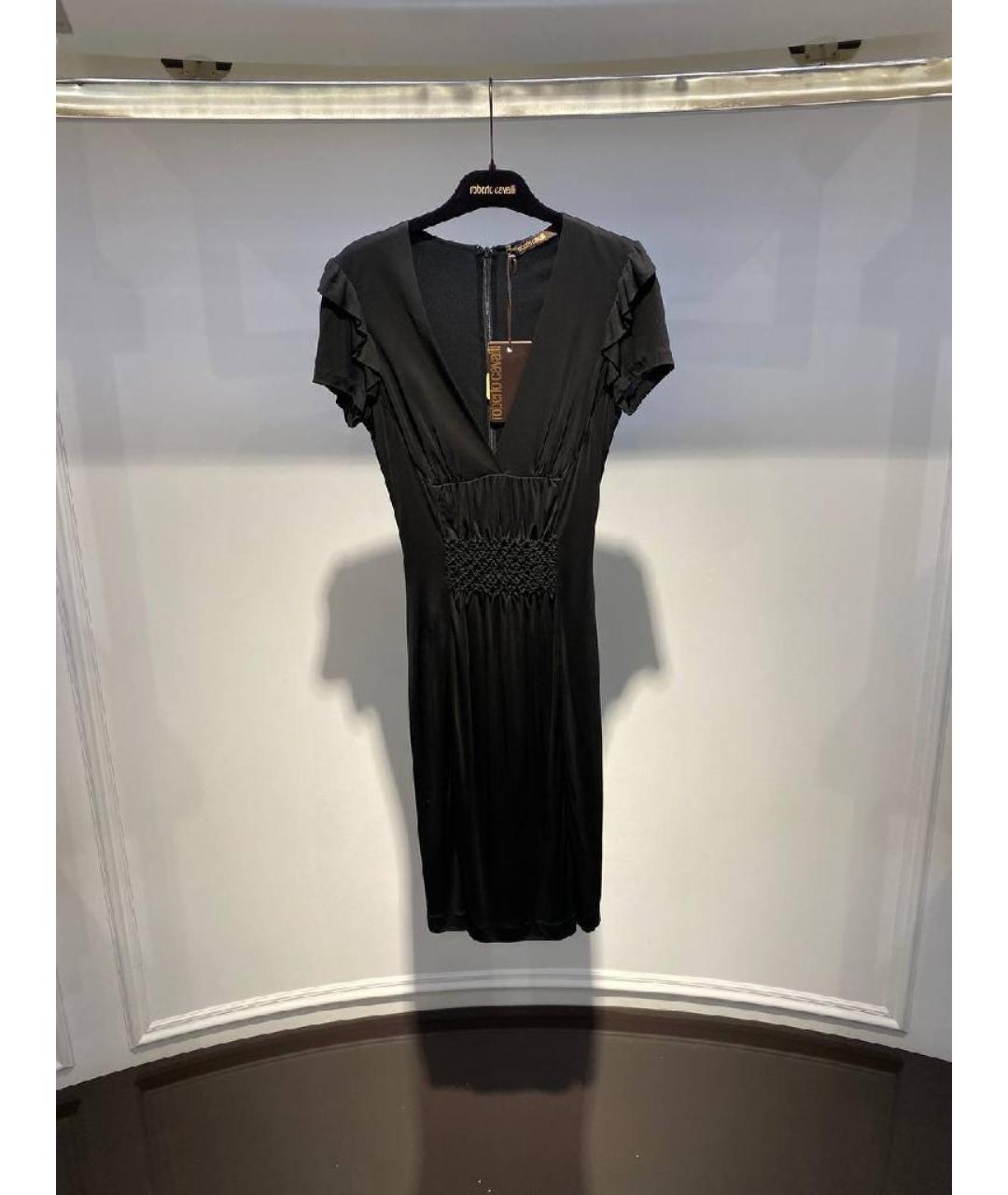 ROBERTO CAVALLI Черное платье, фото 3