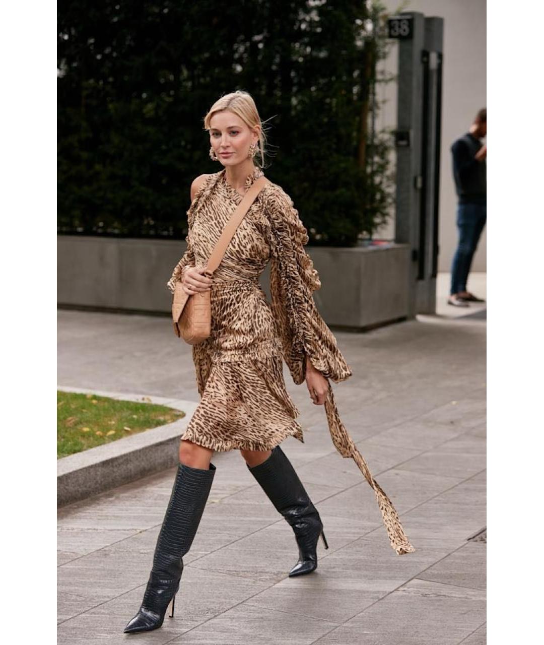 JIMMY CHOO Кожаные ботфорты, фото 7