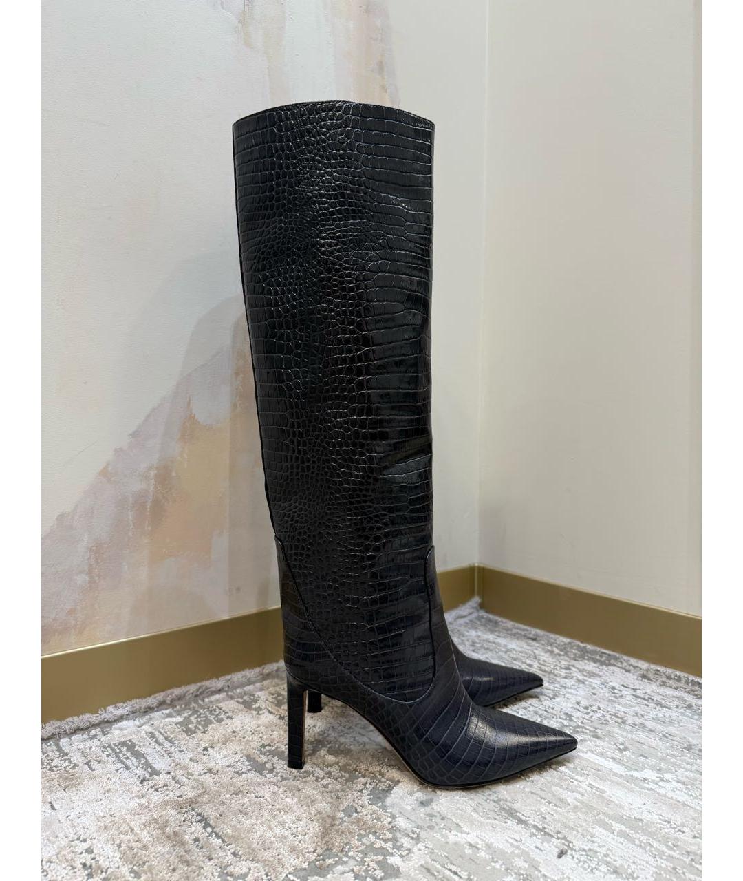 JIMMY CHOO Кожаные ботфорты, фото 4