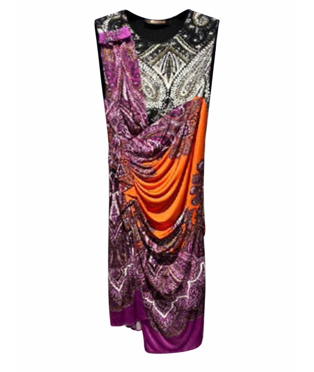 ROBERTO CAVALLI Мульти платье, фото 1