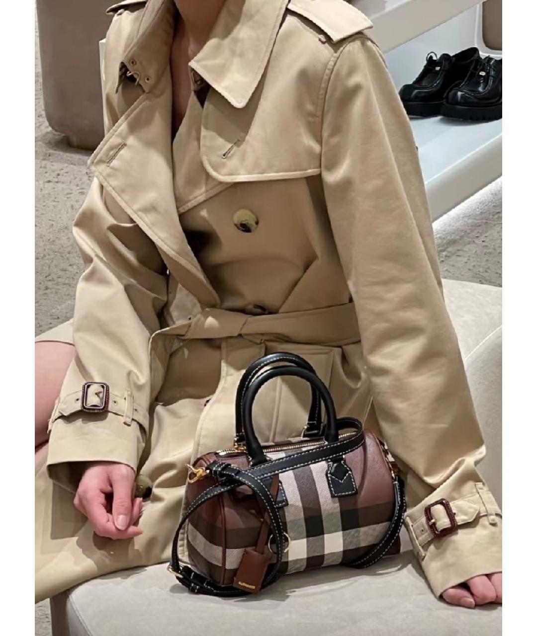 BURBERRY Сумка с короткими ручками, фото 5