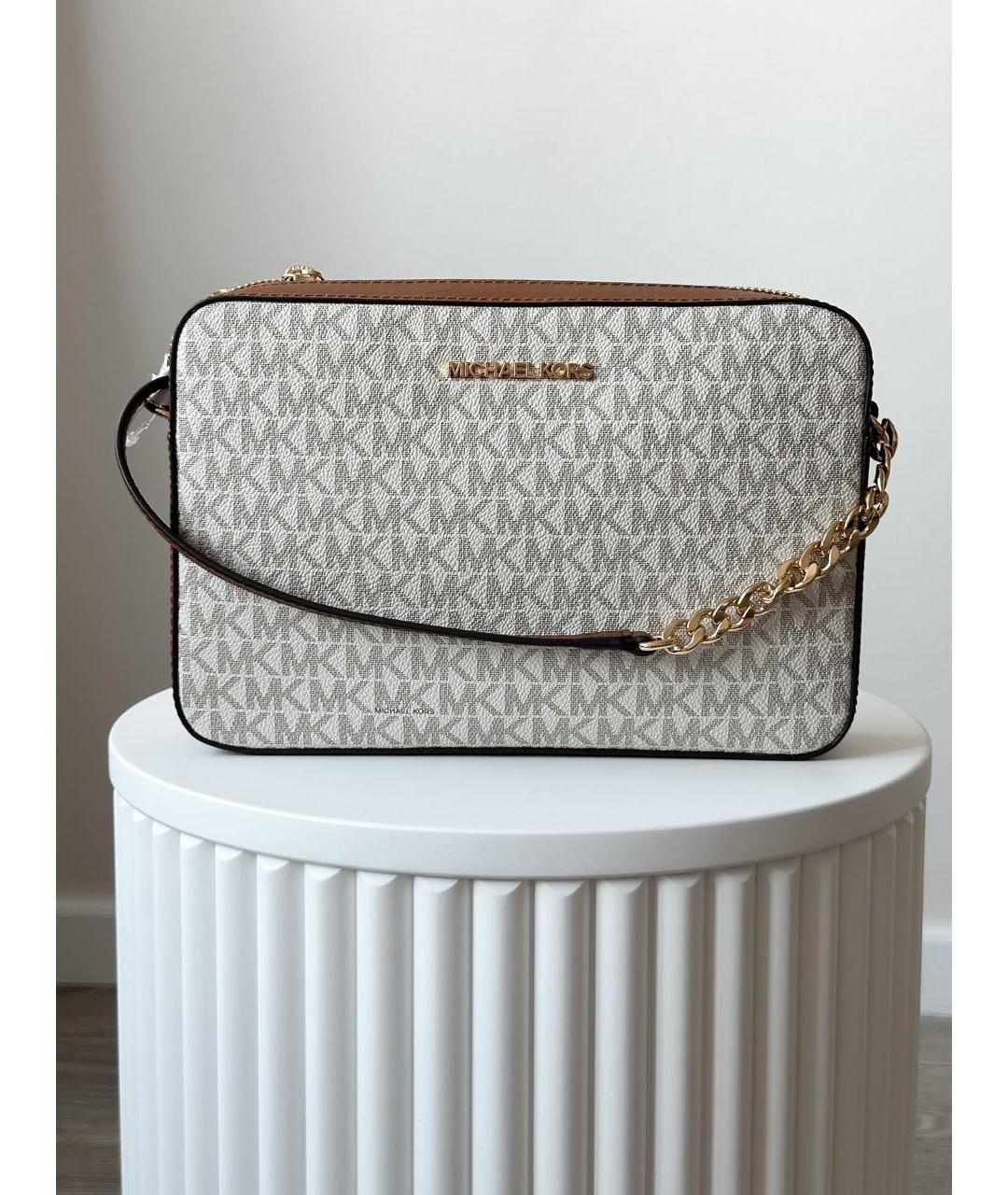 MICHAEL KORS Бежевая сумка через плечо, фото 9