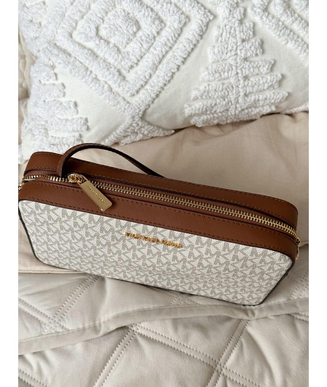 MICHAEL KORS Бежевая сумка через плечо, фото 2