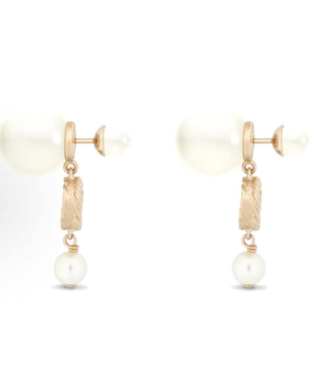 CHRISTIAN DIOR Золотые серьги, фото 3