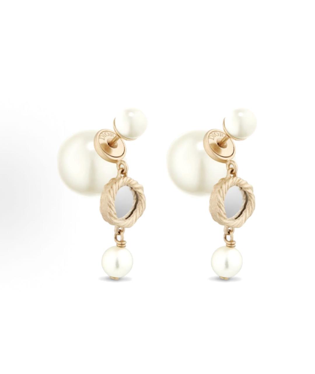 CHRISTIAN DIOR Золотые серьги, фото 1