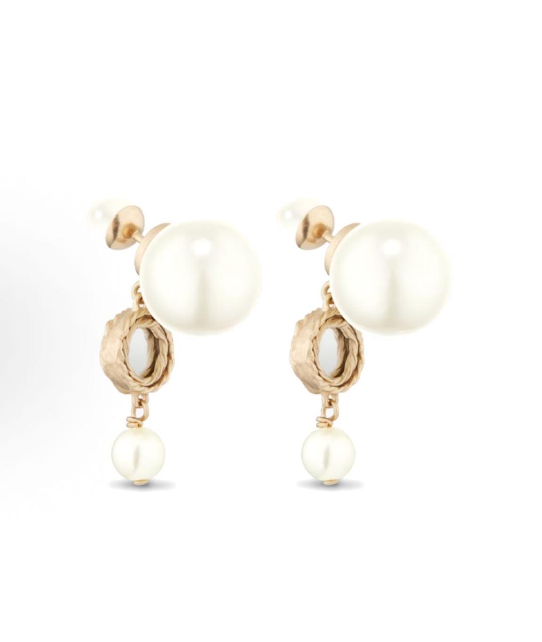 CHRISTIAN DIOR Золотые серьги, фото 4