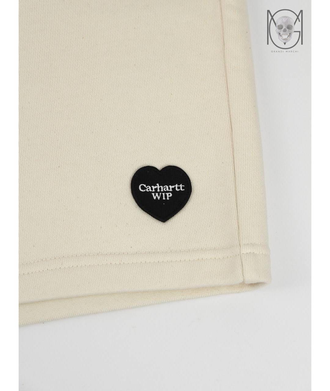 CARHARTT Бежевые хлопковые шорты, фото 6