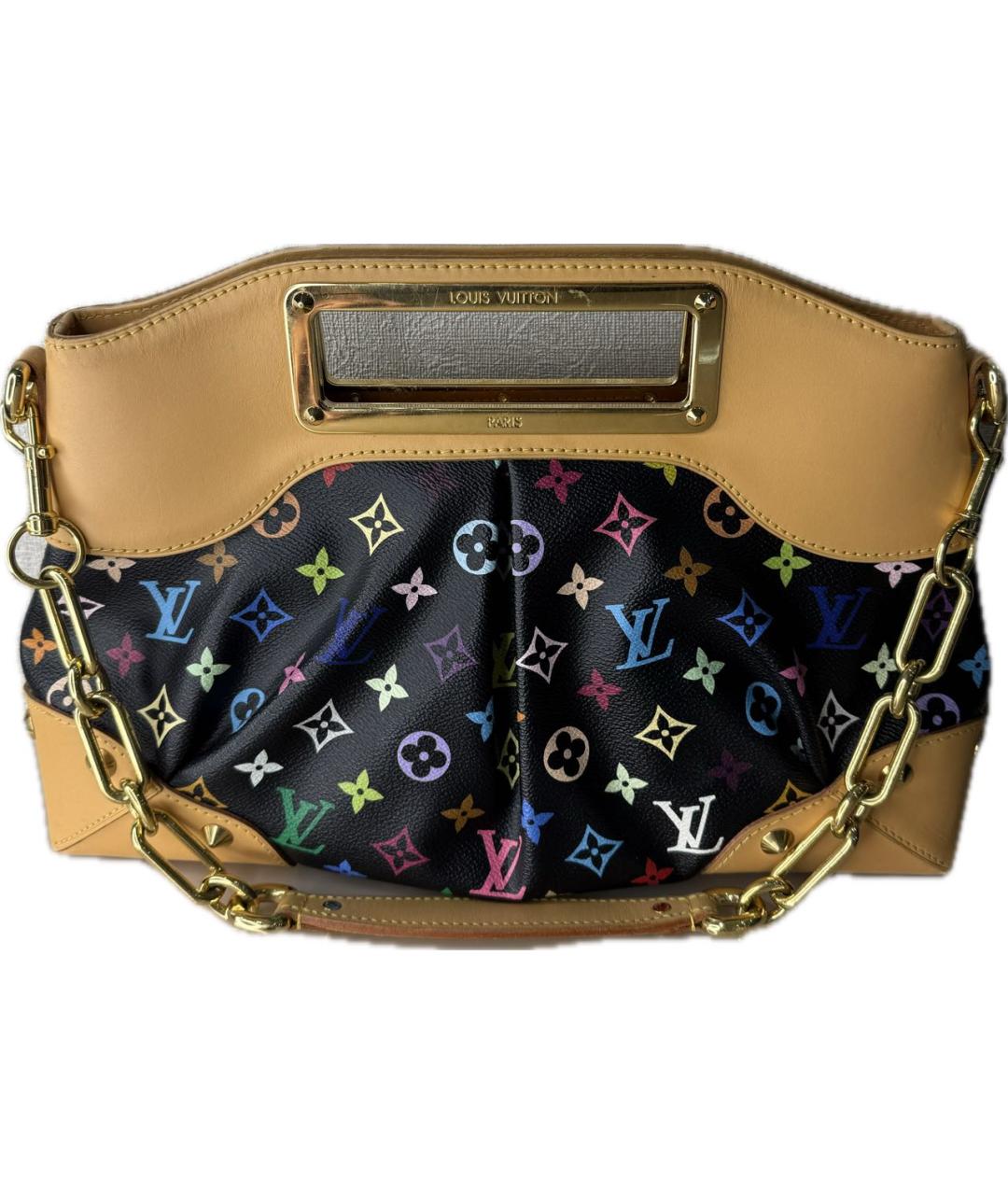 LOUIS VUITTON Антрацитовая сумка с короткими ручками, фото 9