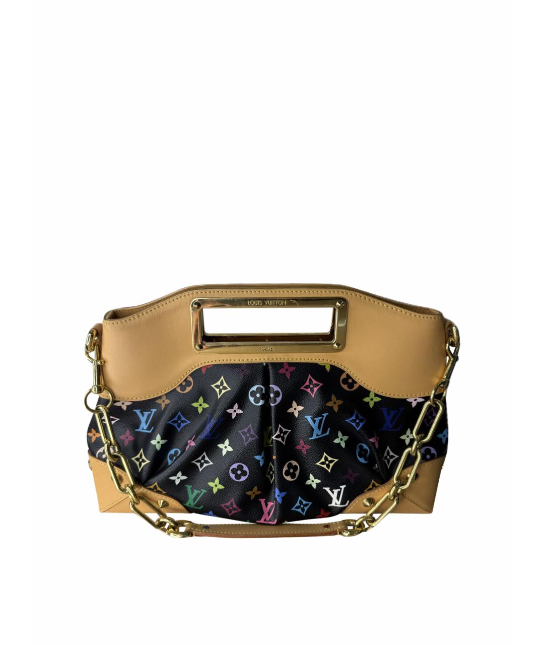 LOUIS VUITTON Антрацитовая сумка с короткими ручками, фото 1