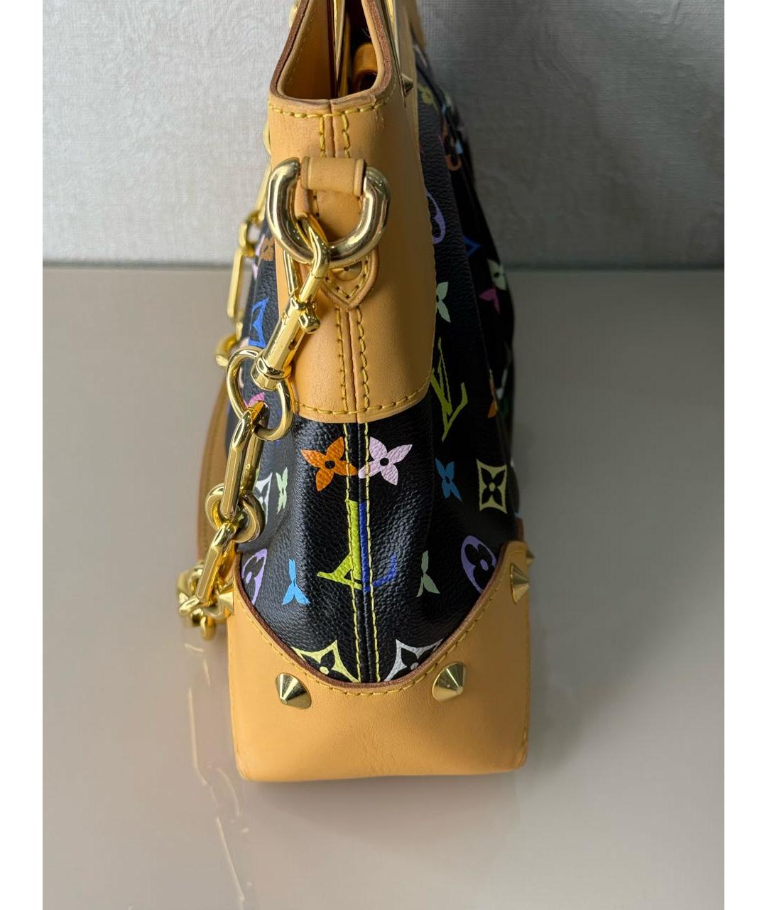 LOUIS VUITTON Антрацитовая сумка с короткими ручками, фото 2