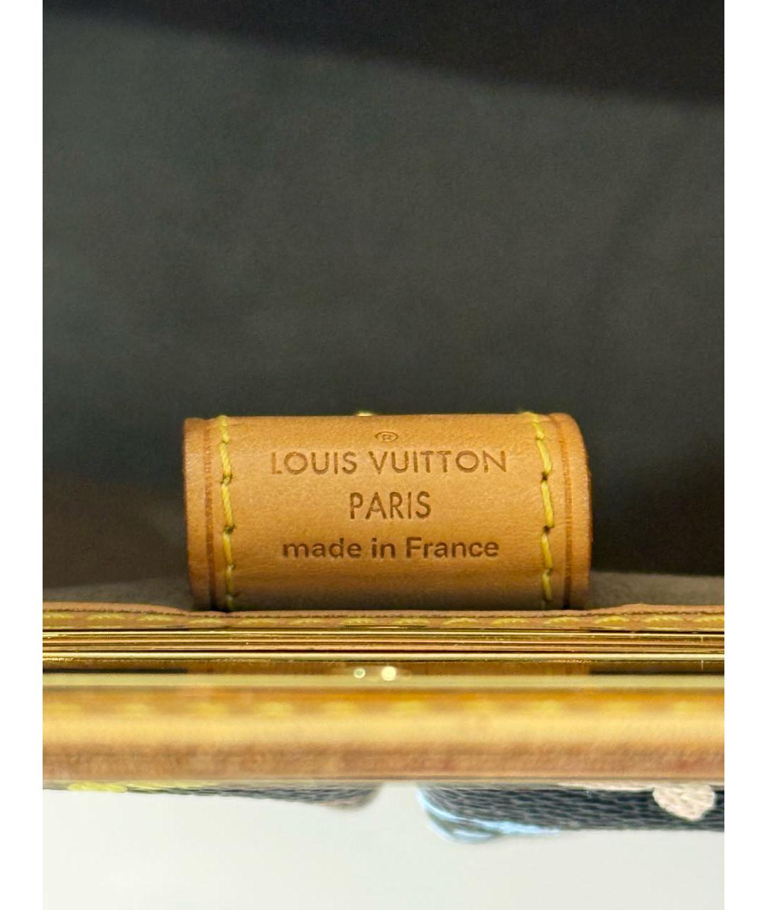 LOUIS VUITTON Антрацитовая сумка с короткими ручками, фото 6