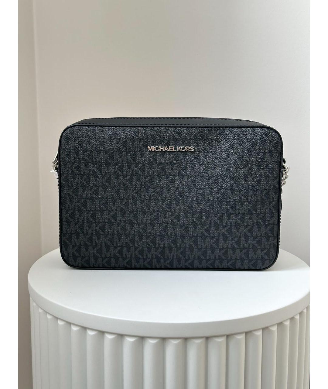 MICHAEL KORS Черная сумка через плечо, фото 9