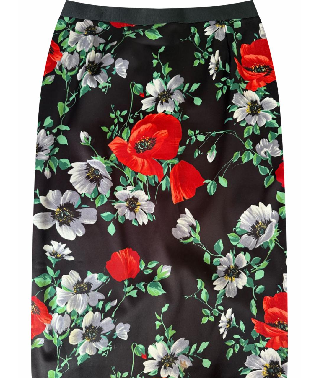 DOLCE&GABBANA Мульти ацетатная юбка миди, фото 1