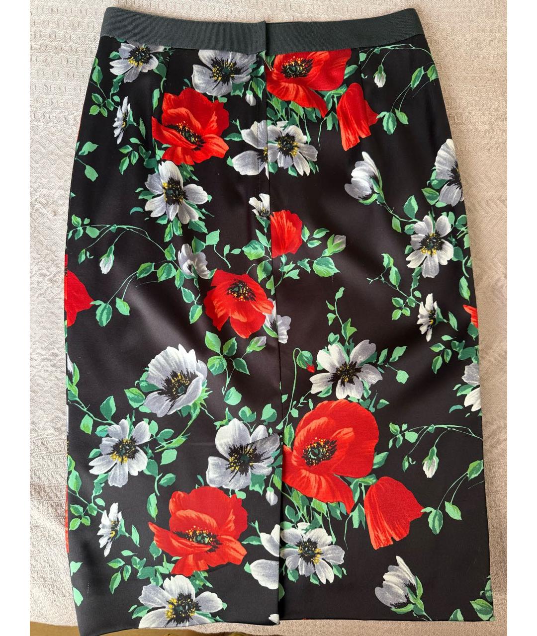 DOLCE&GABBANA Мульти ацетатная юбка миди, фото 2