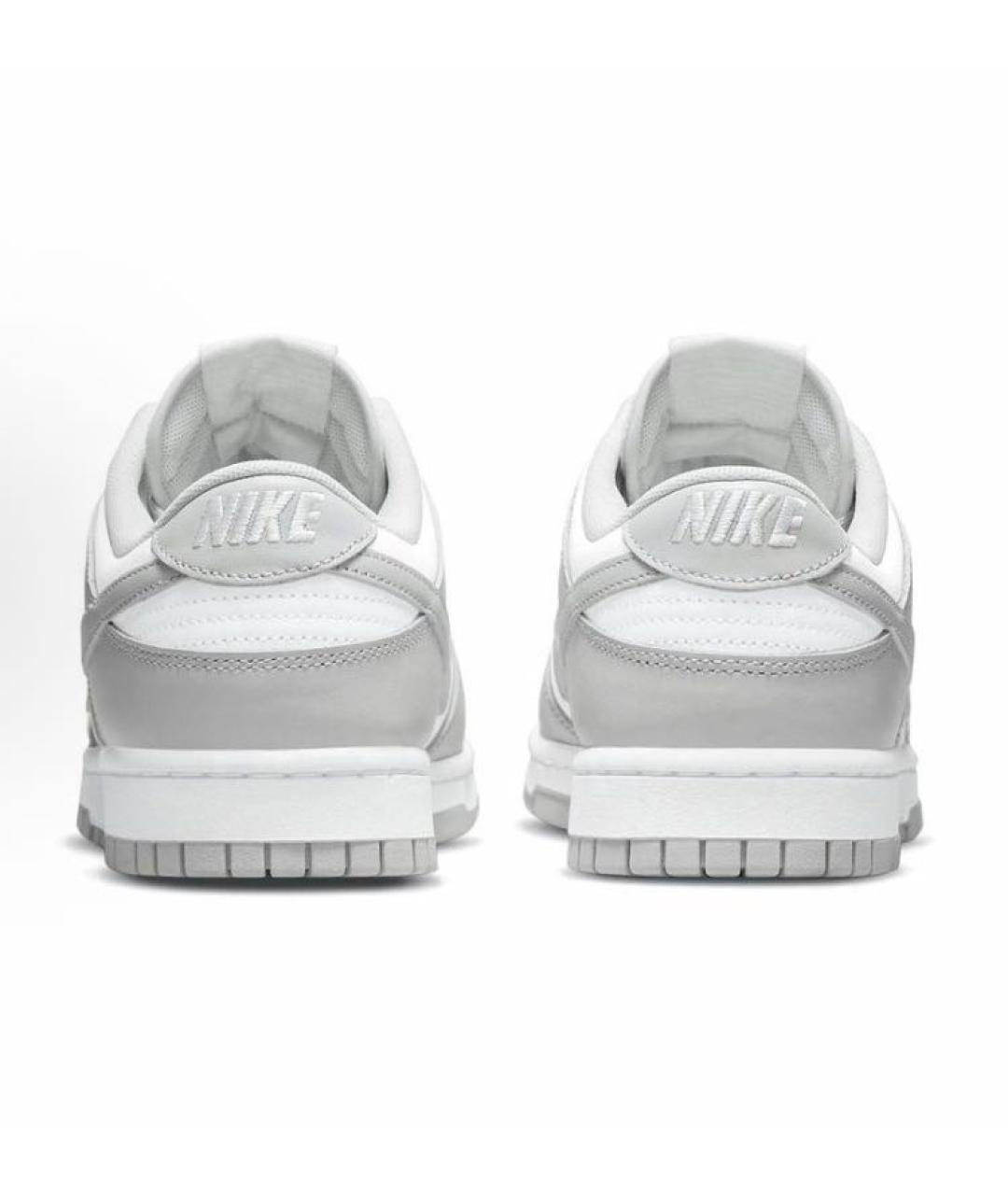 NIKE Серые кожаные кеды, фото 4