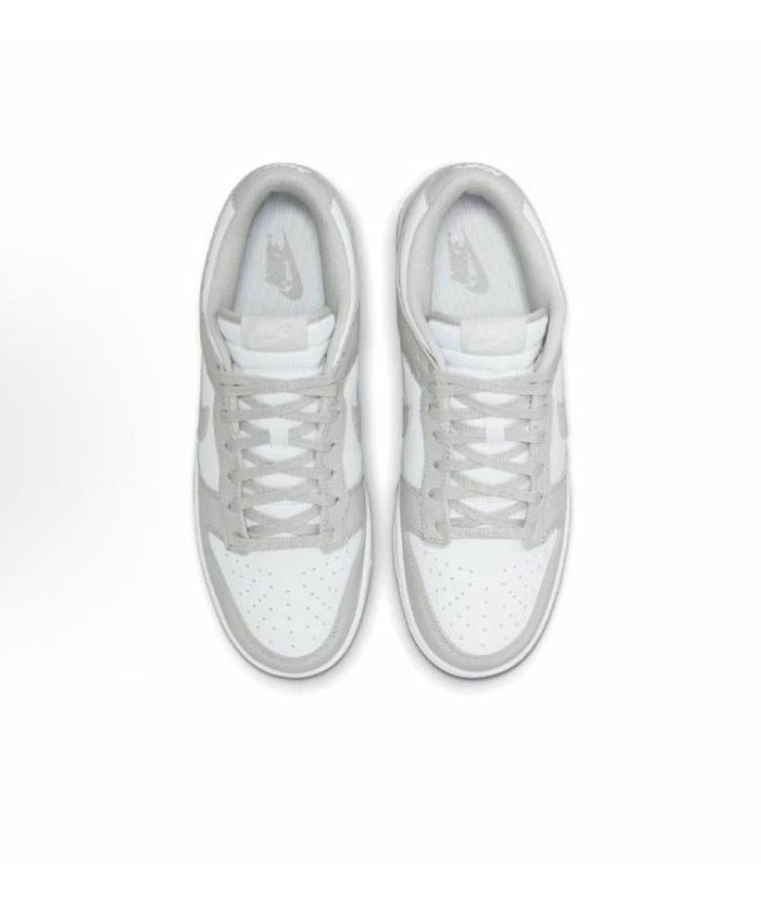 NIKE Серые кожаные кеды, фото 3