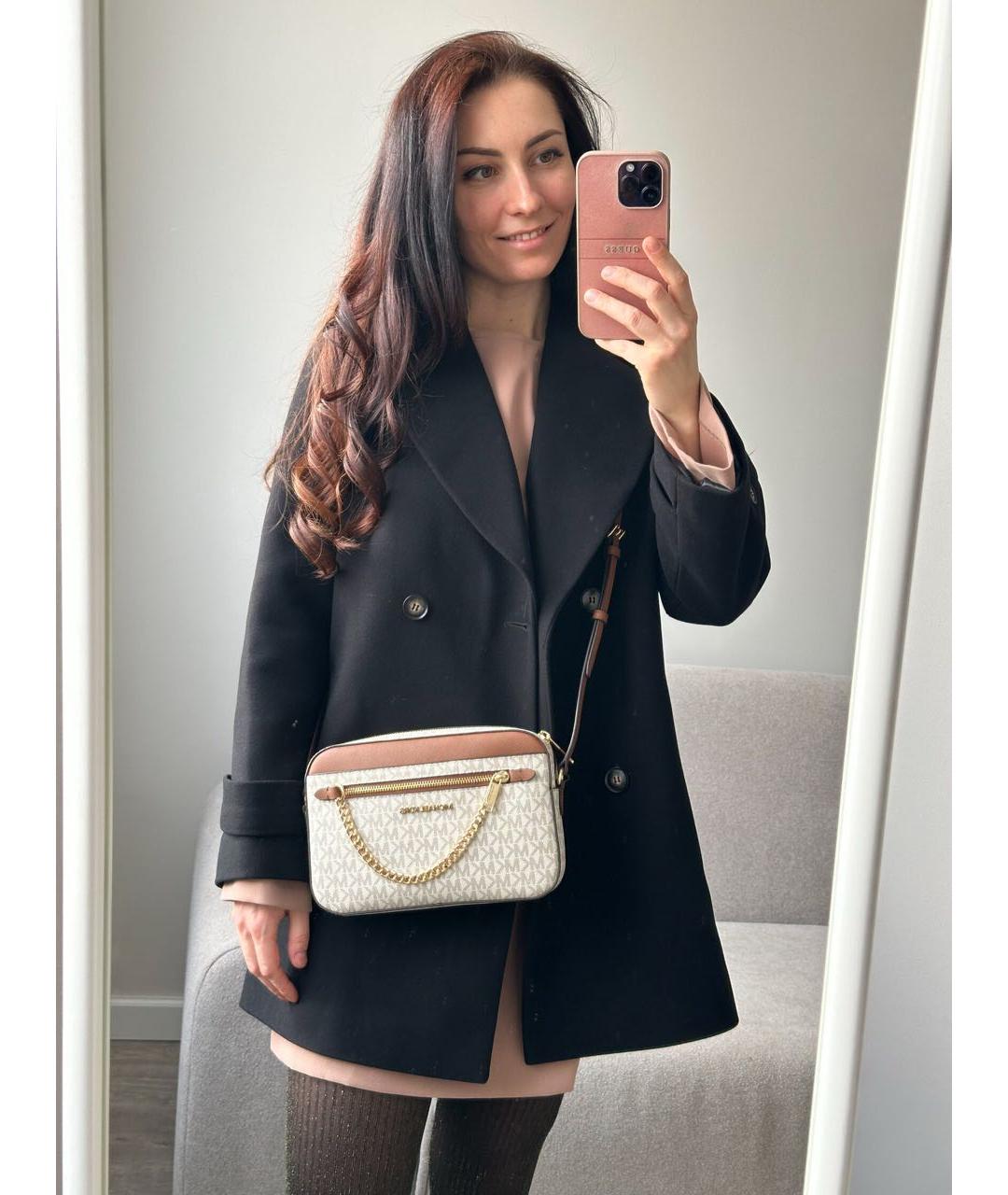 MICHAEL KORS Бежевая сумка через плечо, фото 4