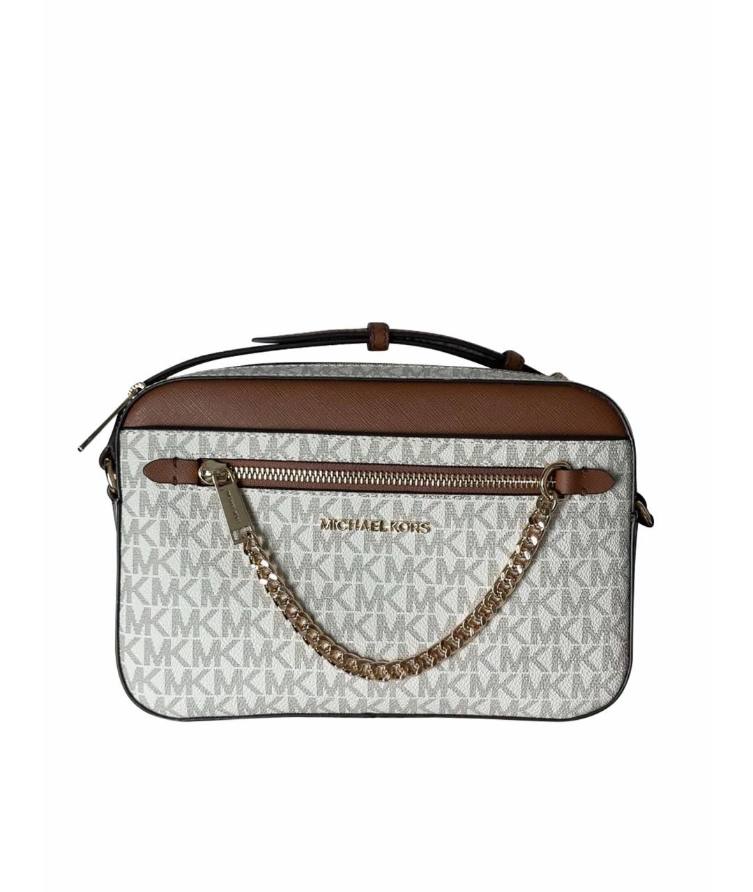 MICHAEL KORS Бежевая сумка через плечо, фото 1
