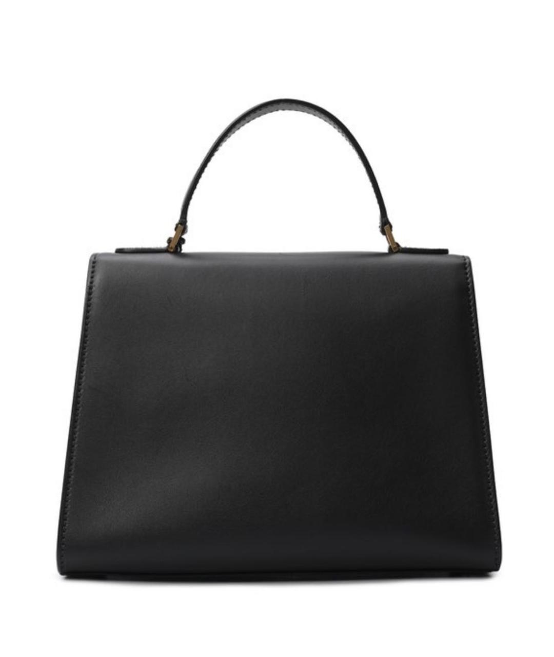 CHRISTIAN DIOR Темно-синяя кожаная сумка с короткими ручками, фото 3