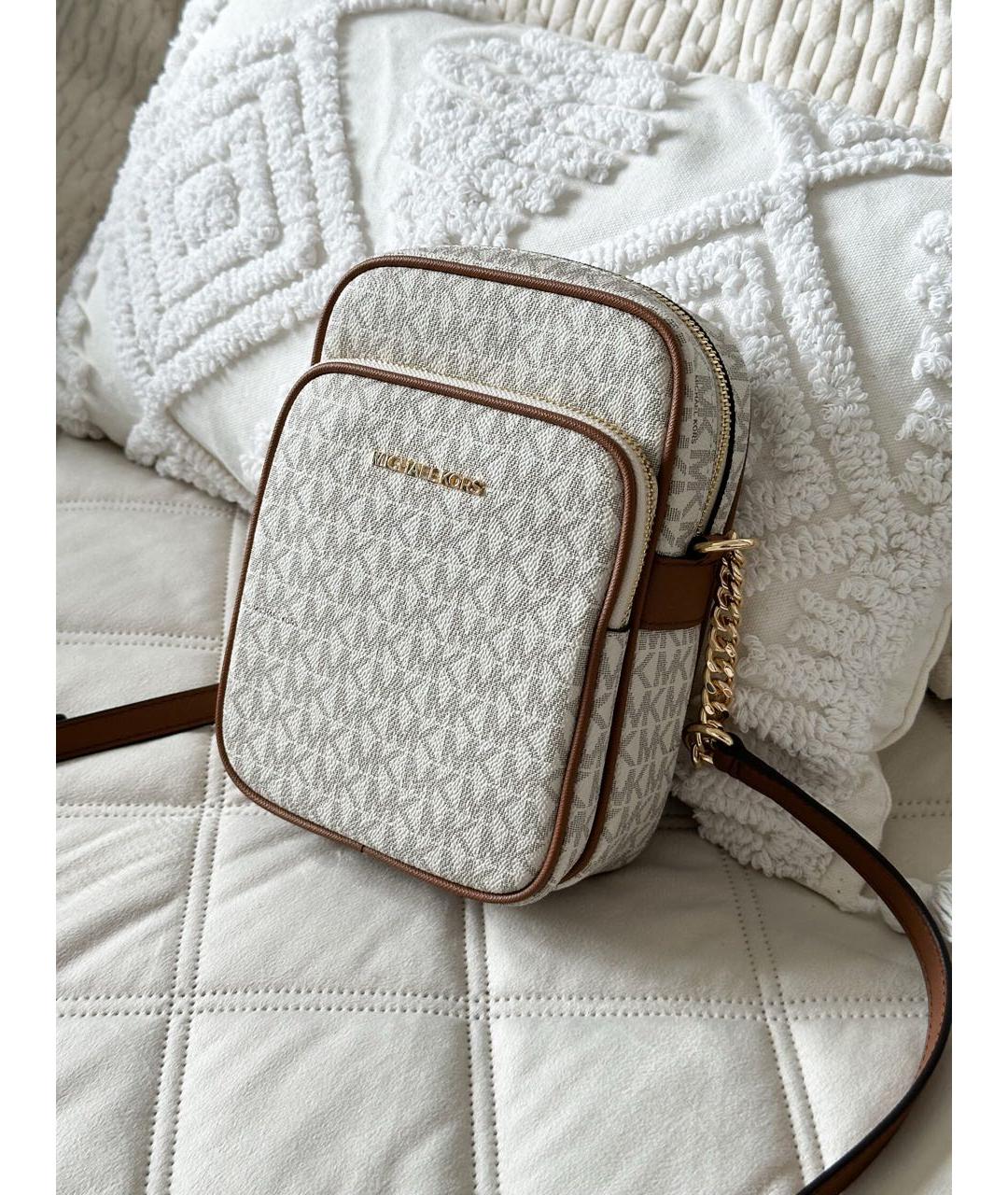 MICHAEL KORS Бежевая сумка через плечо, фото 2