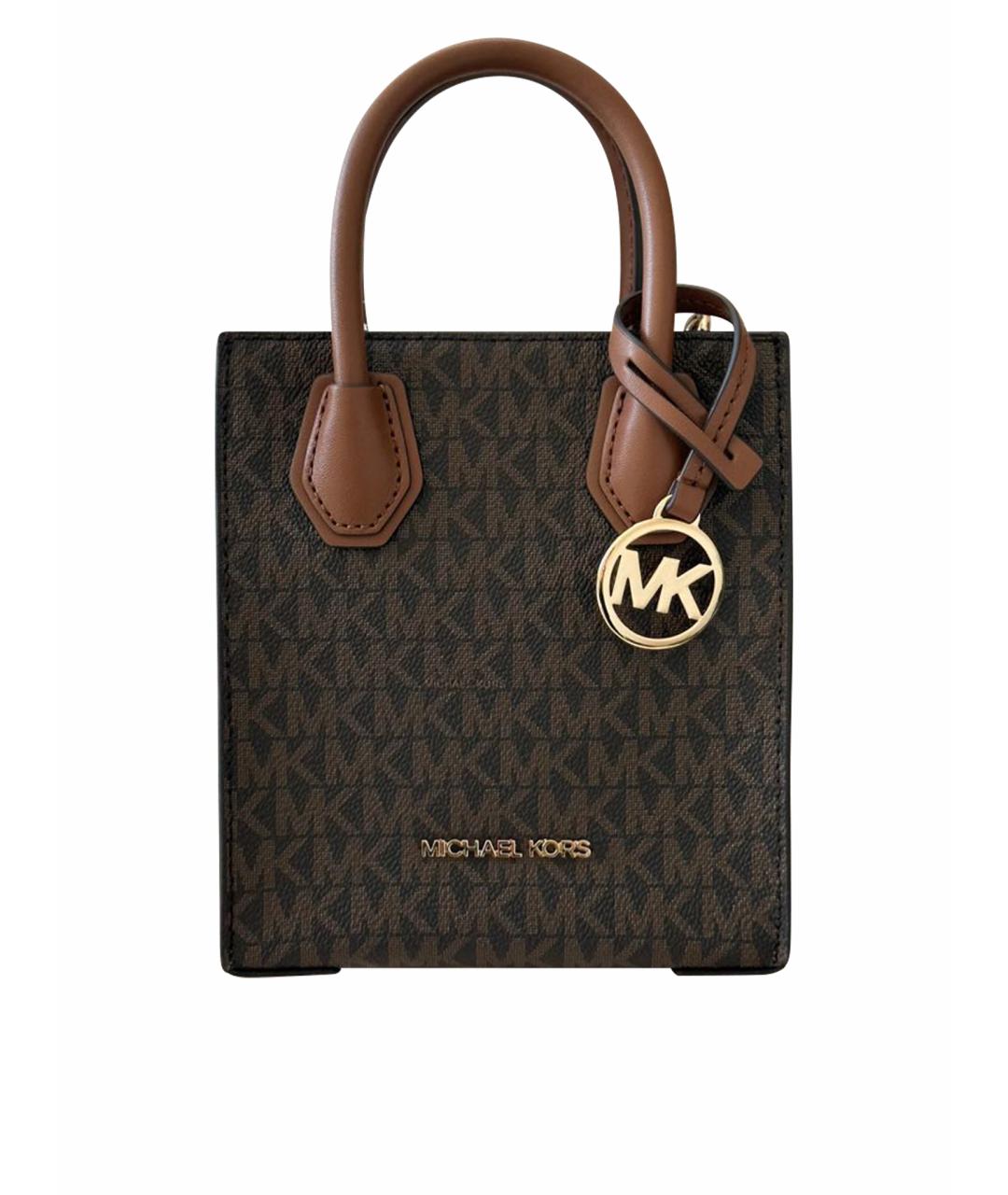 MICHAEL KORS Коричневая сумка через плечо, фото 1