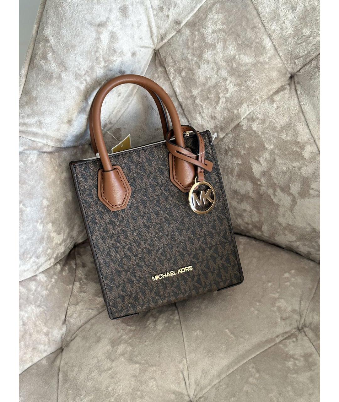 MICHAEL KORS Коричневая сумка через плечо, фото 2