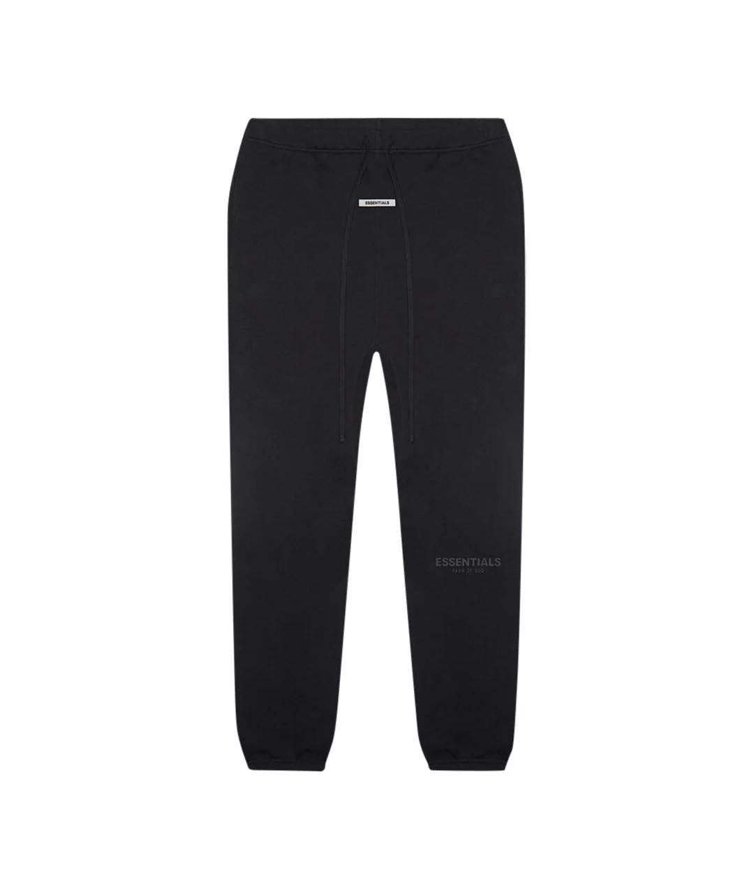 FEAR OF GOD ESSENTIALS Черный хлопковый спортивный костюм, фото 1