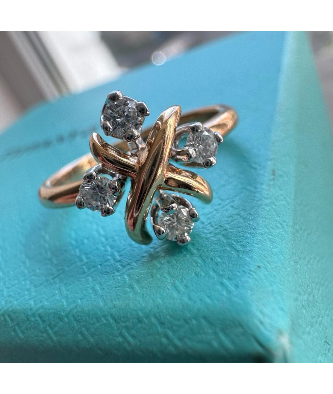 TIFFANY&CO Золотое кольцо из желтого золота, фото 3