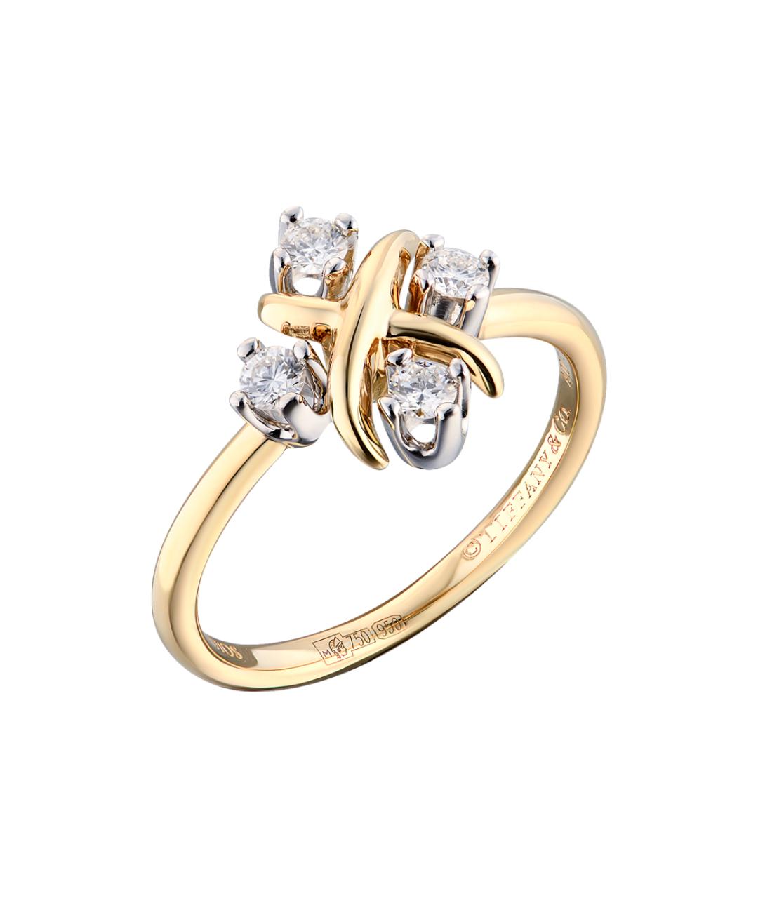 TIFFANY&CO Золотое кольцо из желтого золота, фото 1