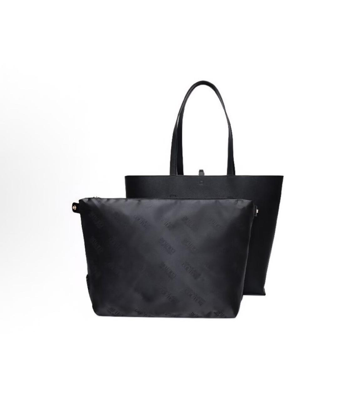 VERSACE JEANS COUTURE Черная сумка тоут, фото 2