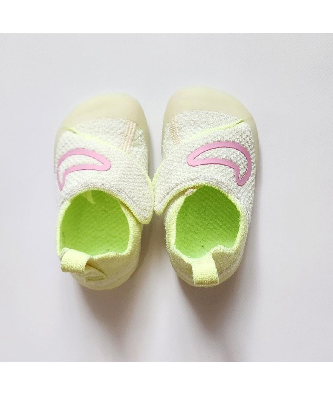 NIKE Салатовые текстильные кеды, фото 3