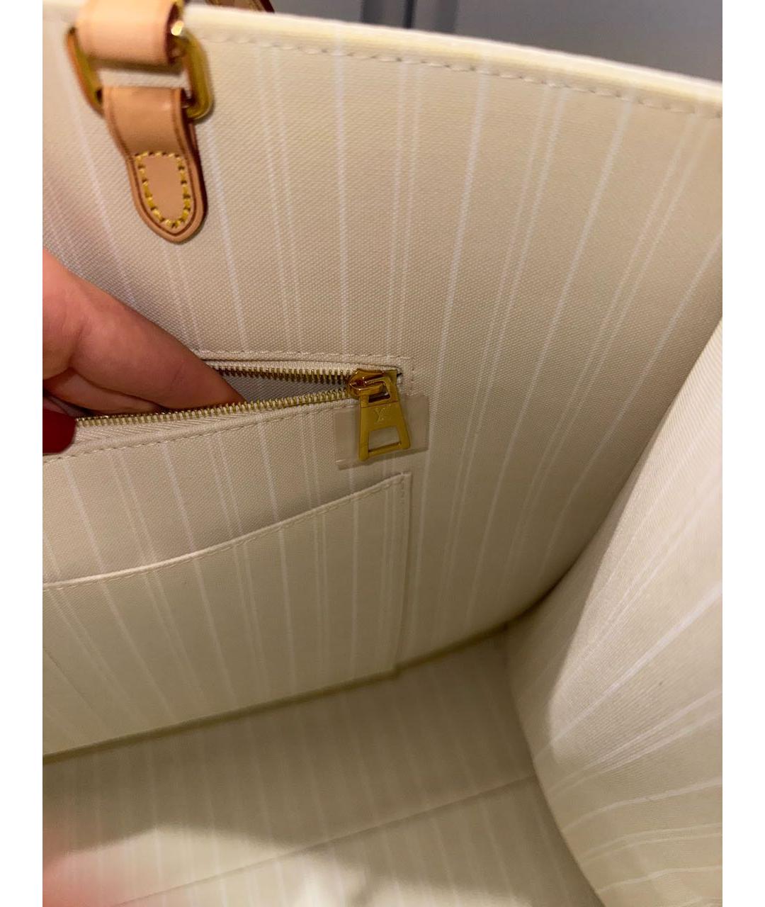 LOUIS VUITTON Кожаная пляжная сумка, фото 5