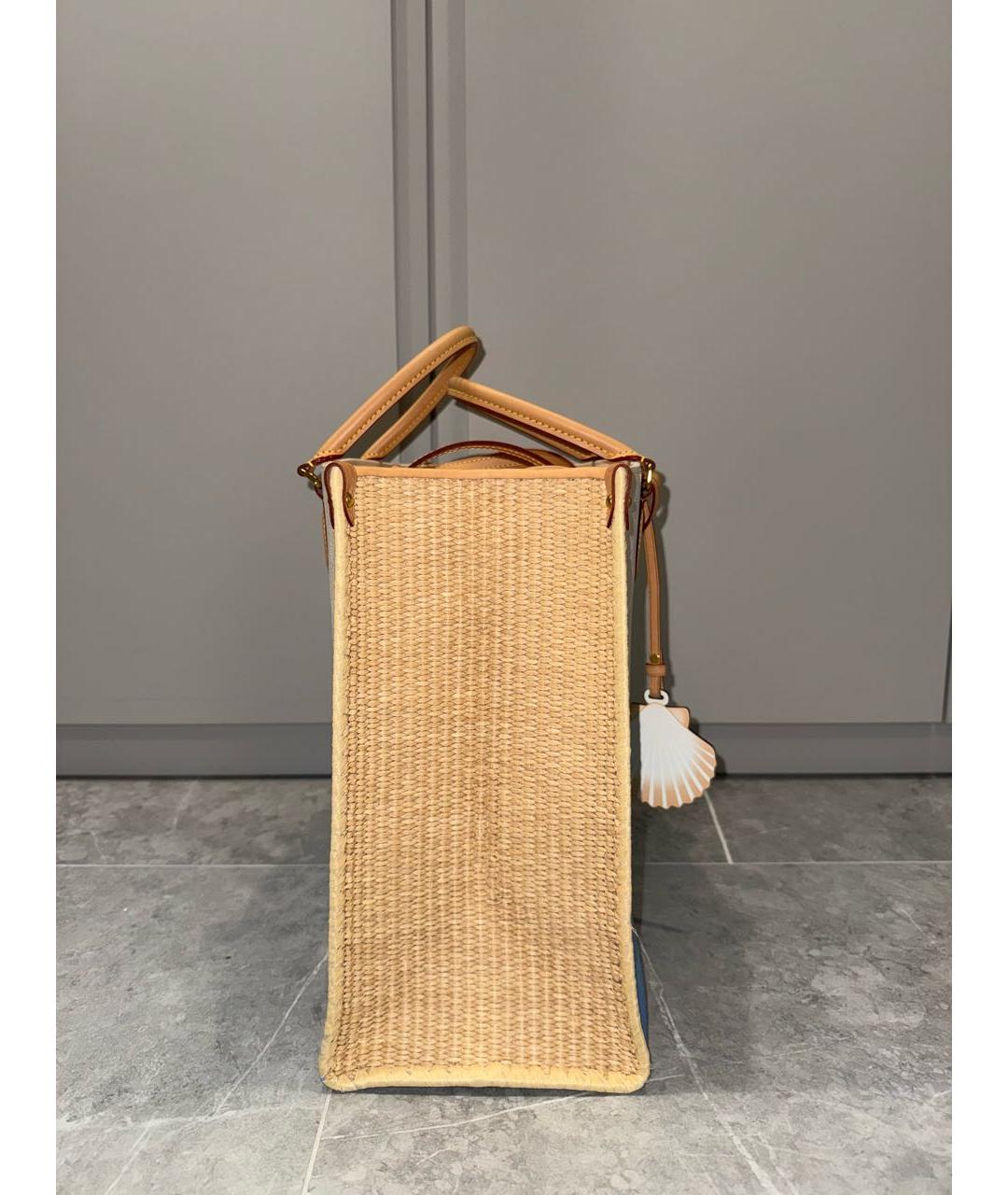 LOUIS VUITTON Кожаная пляжная сумка, фото 2