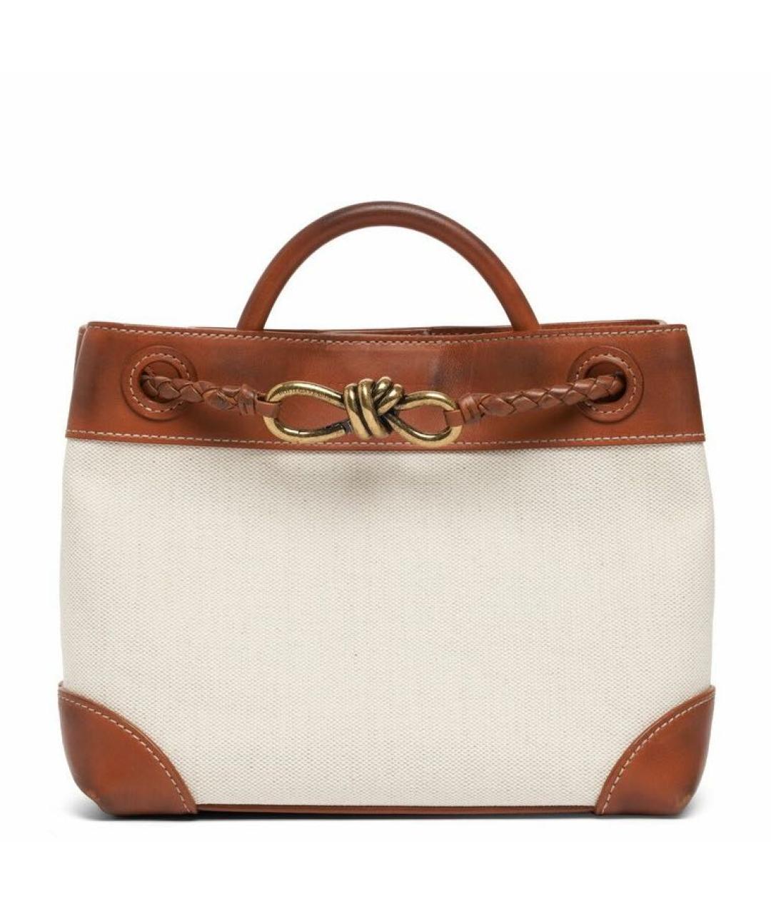 BOTTEGA VENETA Коричневая сумка с короткими ручками, фото 1