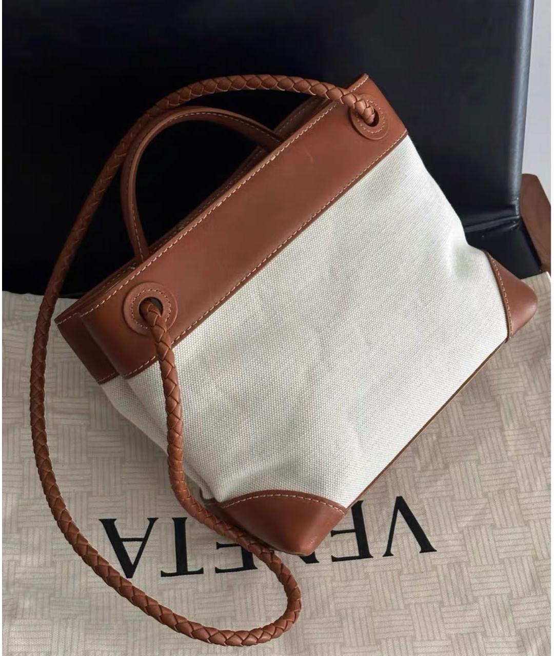 BOTTEGA VENETA Коричневая сумка с короткими ручками, фото 4