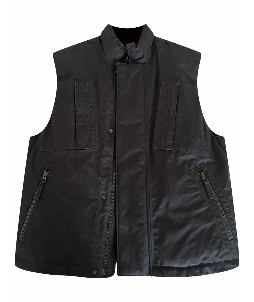 STONE ISLAND Черный жилет, фото 1