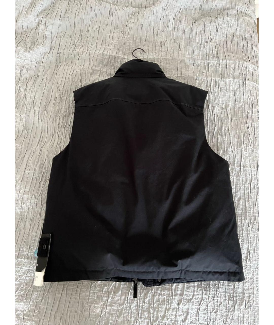 STONE ISLAND Черный жилет, фото 2