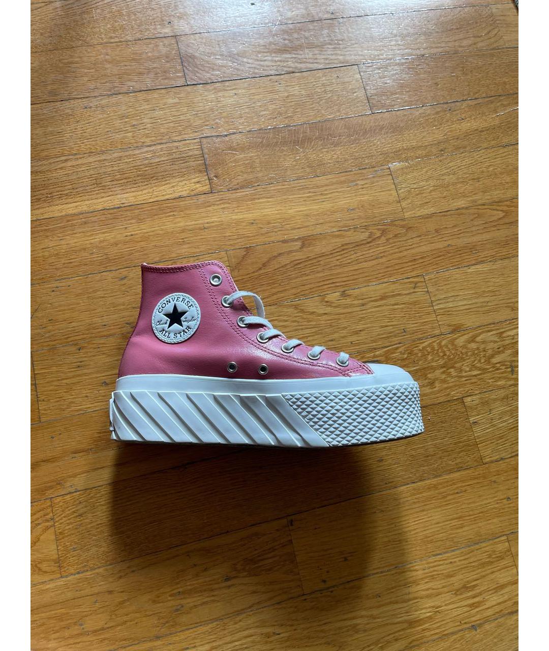 CONVERSE Розовые кеды, фото 5