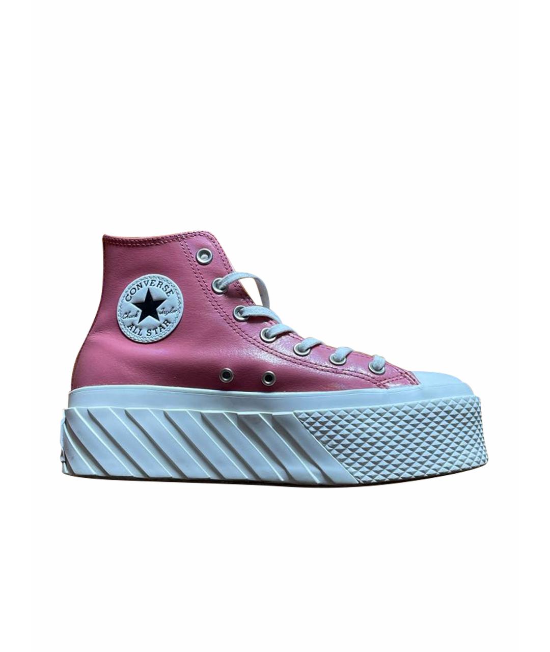 CONVERSE Розовые кеды, фото 1