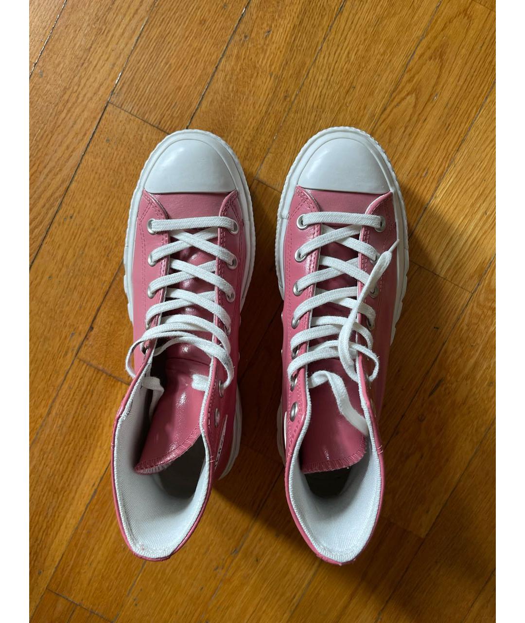 CONVERSE Розовые кеды, фото 3