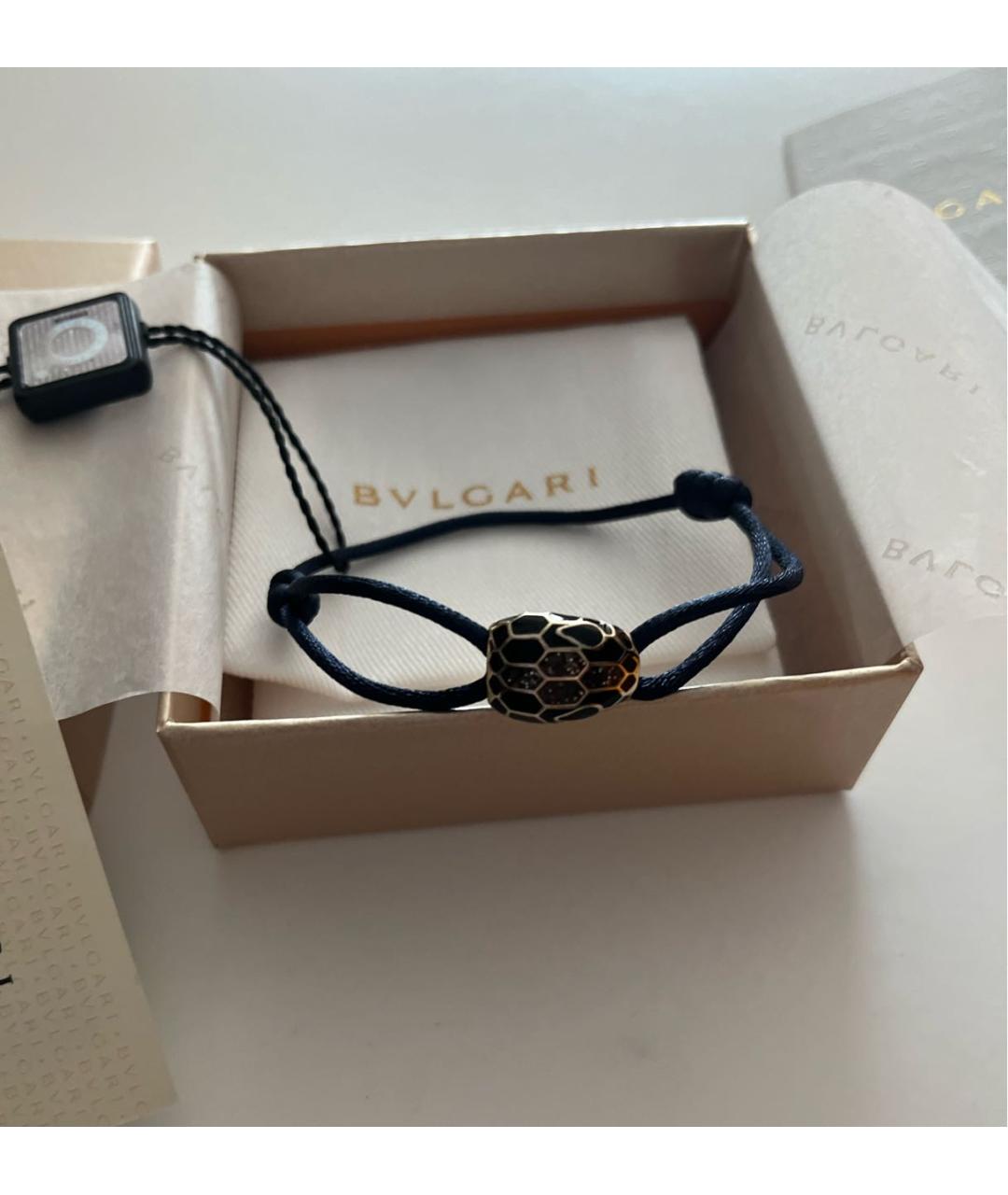 BVLGARI Темно-синий браслет, фото 3