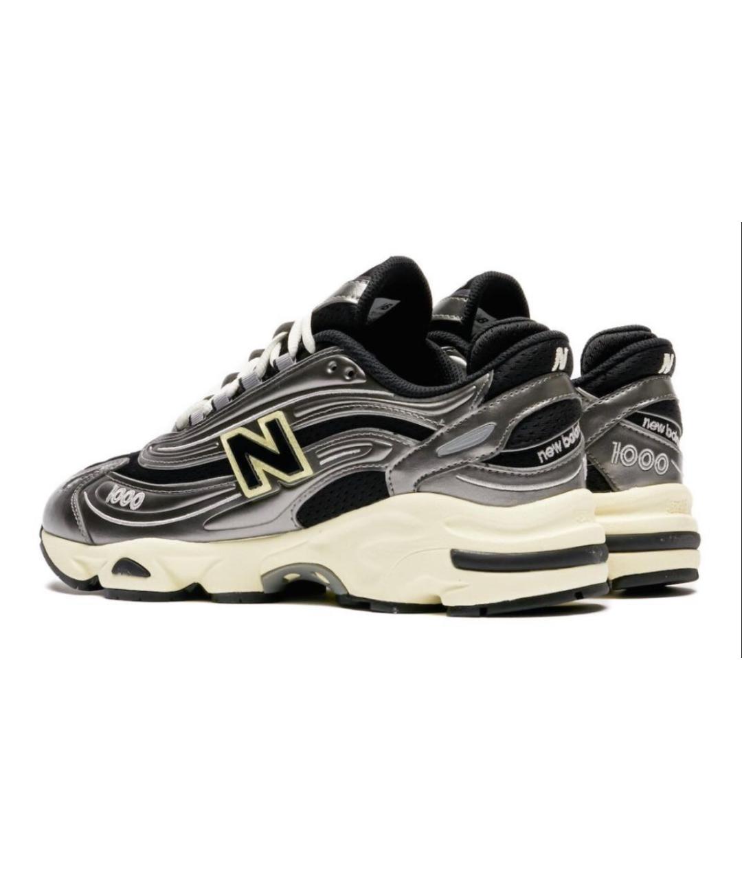 NEW BALANCE Серебряные низкие кроссовки / кеды, фото 3