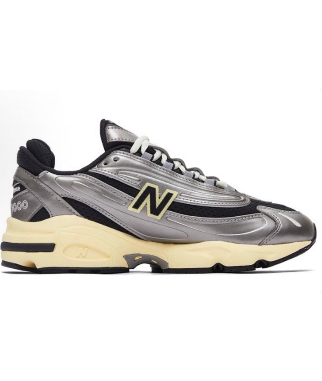 NEW BALANCE Серебряные низкие кроссовки / кеды, фото 5