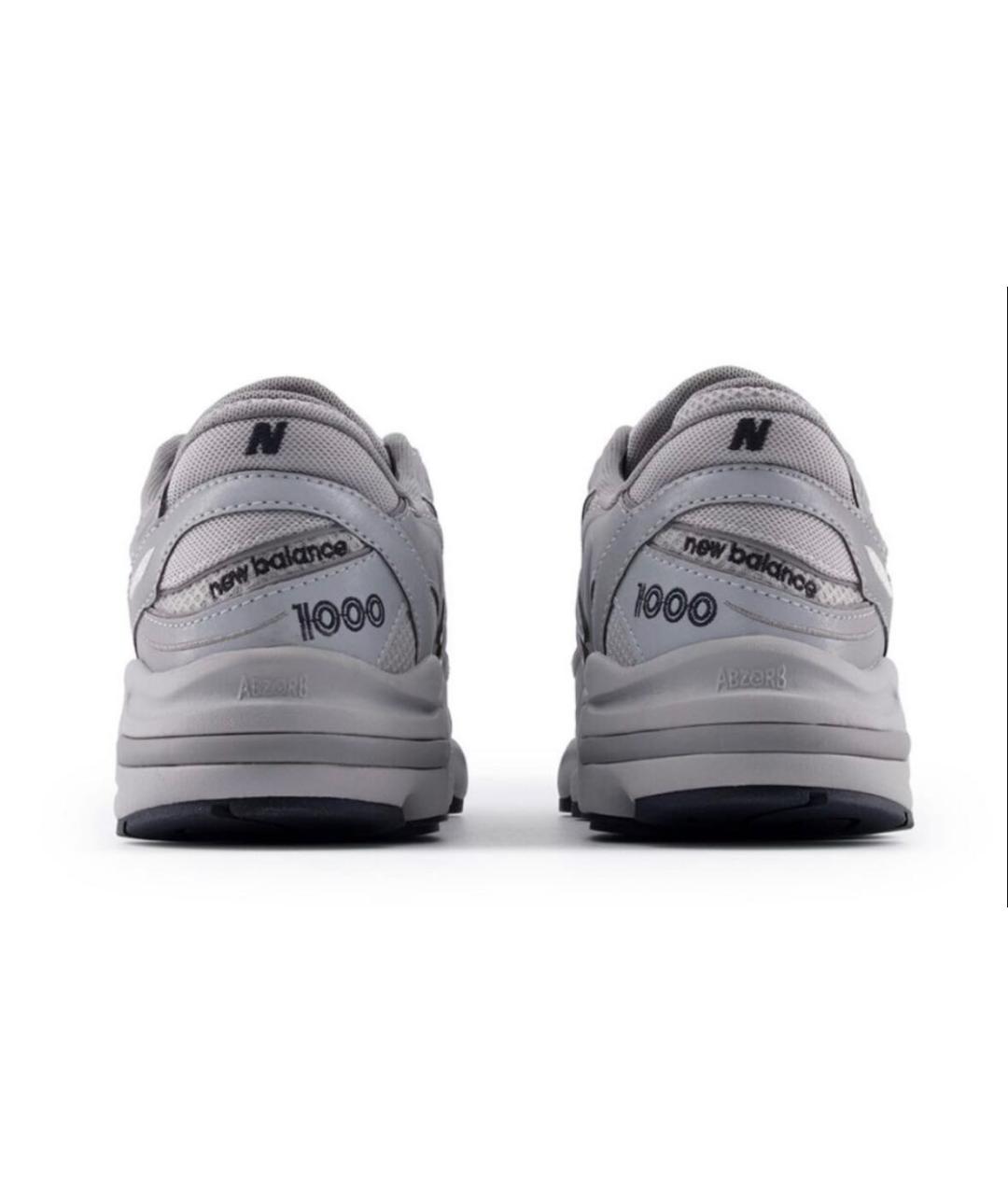 NEW BALANCE Серые низкие кроссовки / кеды, фото 3